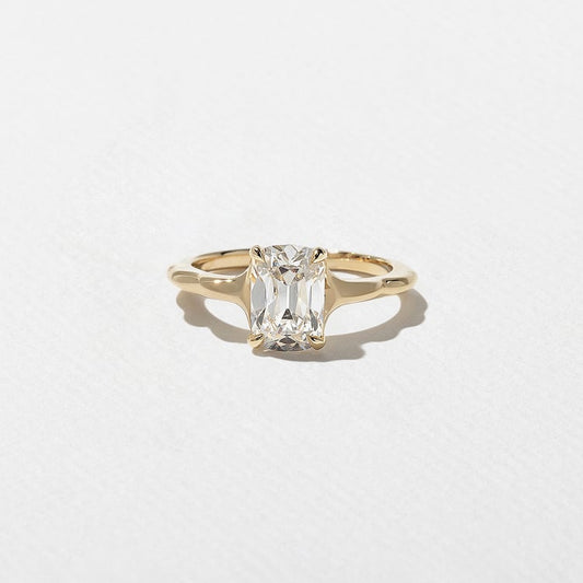 1.60 CT Antique Cushion Solitaire Lab Grown Diamond Engagement Ring