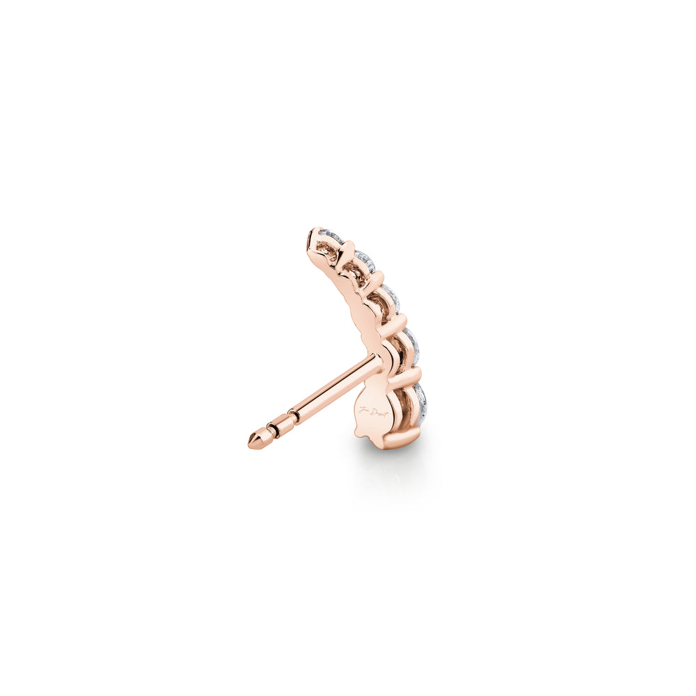 0.5 TCW Round Lab Grown Diamond Stud Earrings