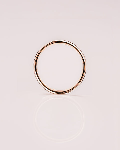 Classic Plain Gold Wedding Band