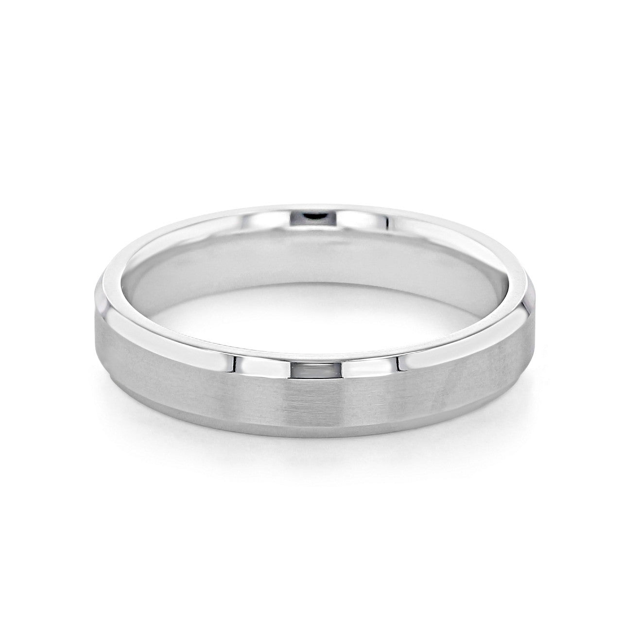 Brushed Finish Classic Men's Wedding Band