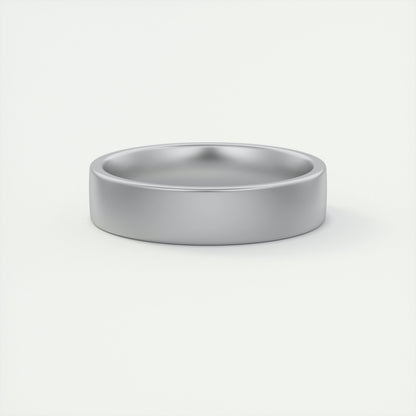 Classic Satin-Finish Yellow Gold Men's Band 5