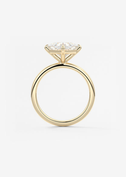 Princess Solitaire Lab Grown Diamond Engagement Ring