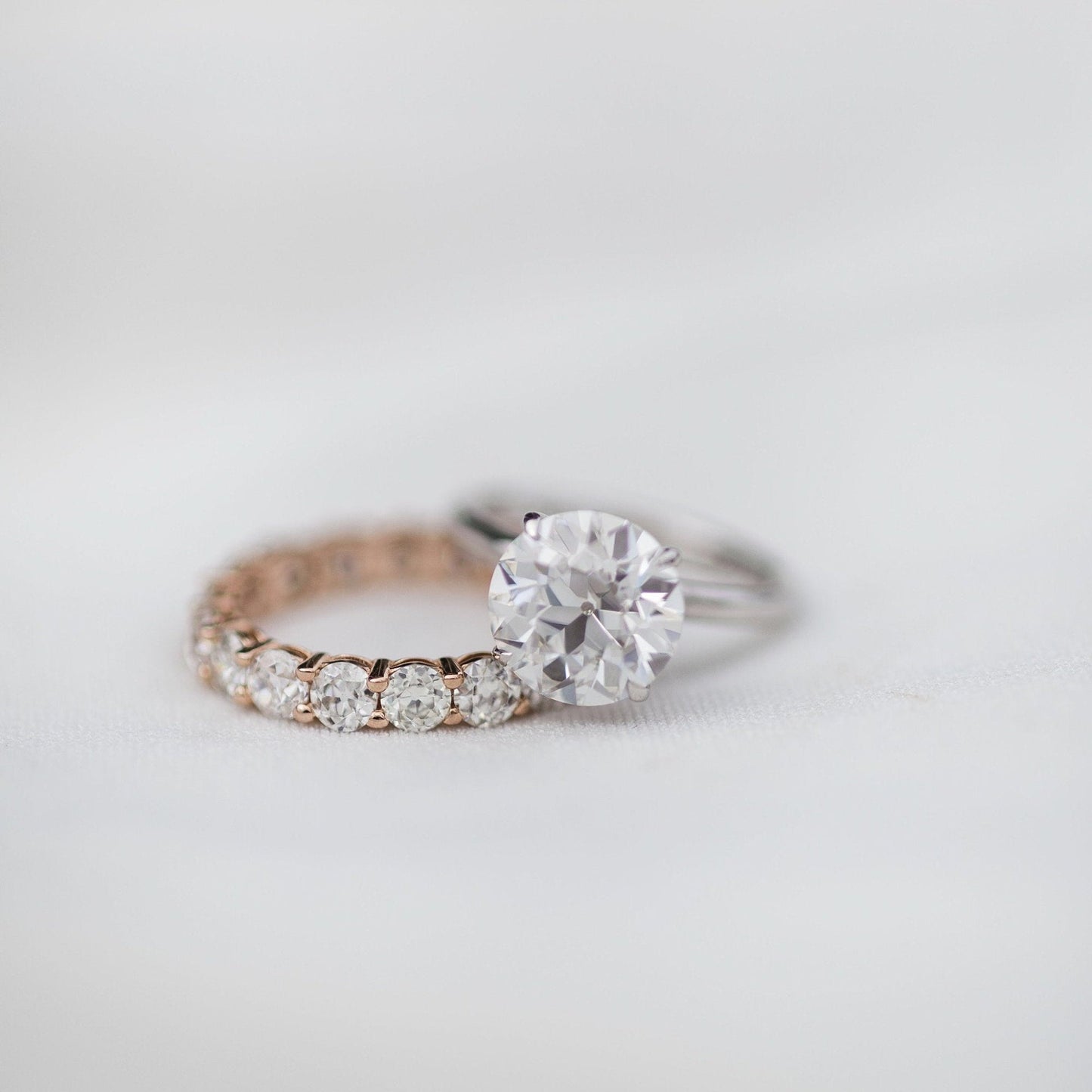 3 CT Round Solitaire Lab Grown Diamond Engagement Ring