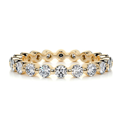 1.75 CT Round Full Eternity CVD EF/VVS Diamond Wedding Band 6