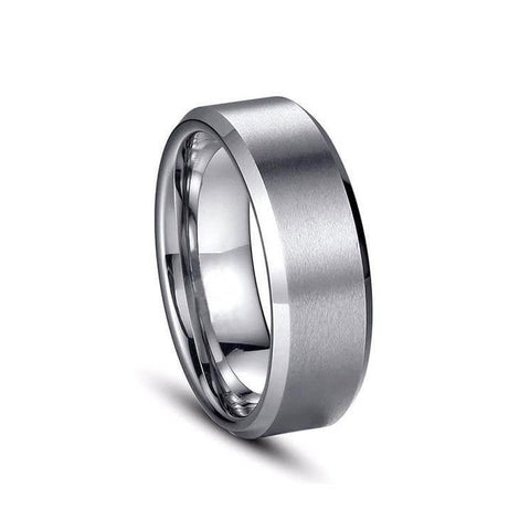 Satin Finish Classic Wedding Band For Men