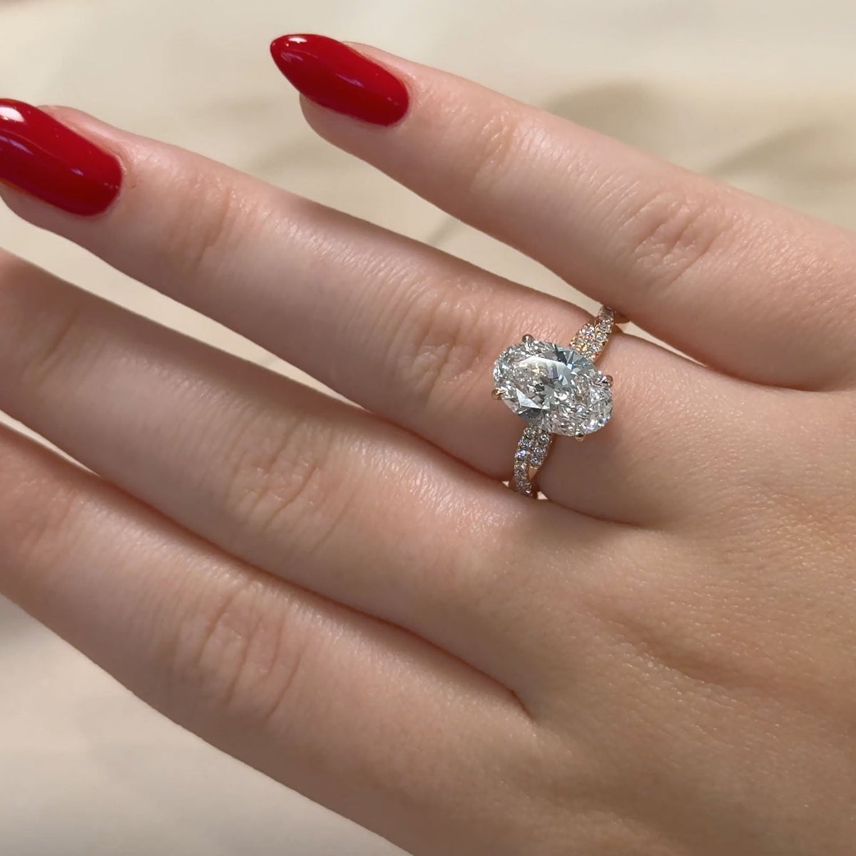 Bezel Emerald Lab Grown Diamond Engagement Ring: 2 CT
