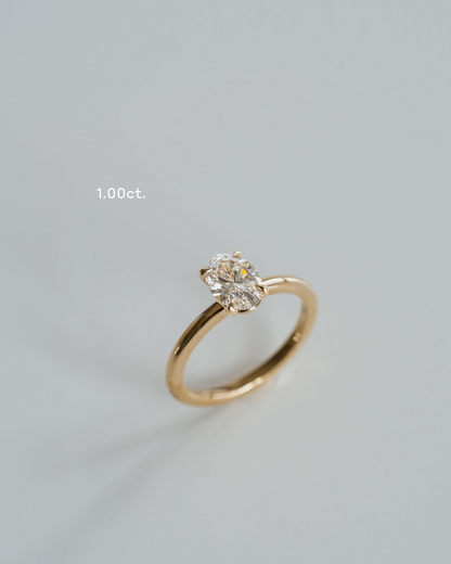 3.0 CT Elongated Cushion Solitaire Lab Grown Diamond Engagement Ringt