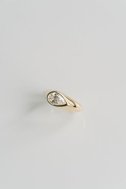 3.0 CT Elongated Cushion Solitaire Lab Grown Diamond Engagement Ringt