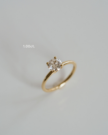 3.0 CT Elongated Cushion Solitaire Lab Grown Diamond Engagement Ringt