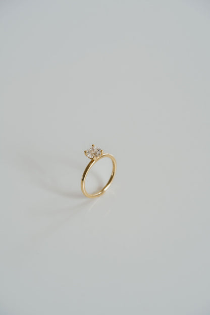 3.0 CT Elongated Cushion Solitaire Lab Grown Diamond Engagement Ringt