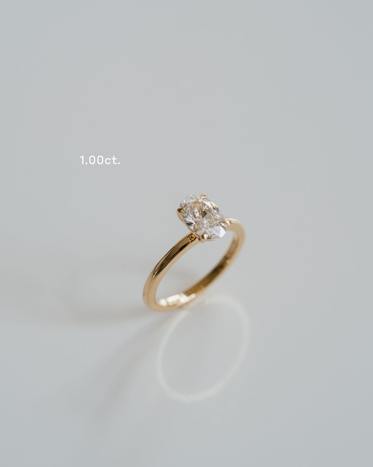 3.0 CT Elongated Cushion Solitaire Lab Grown Diamond Engagement Ringt