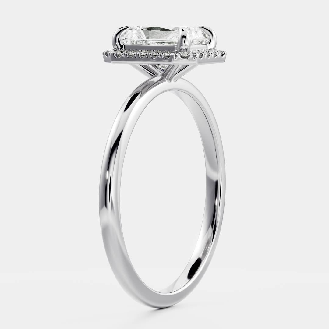 Radiant: Halo Lab Grown Diamond