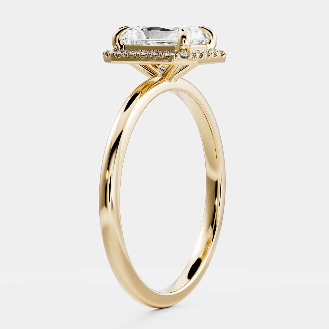 Radiant: Halo Lab Grown Diamond