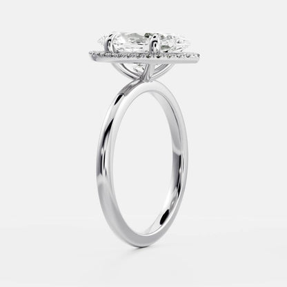 Marquise: Halo Lab Grown Diamond