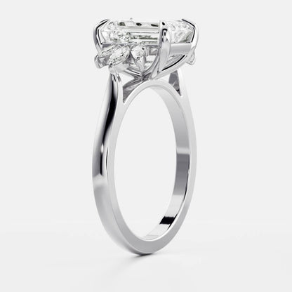 Emerald: Cluster Lab Grown Diamond