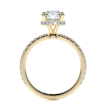 1.50 CT Round Hidden Halo CVD E/VS2 Diamond Engagement Ring 9