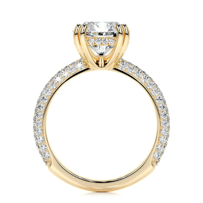 3.0 CT Round CVD Solitaire F/VS2 Diamond Engagement Ring 8