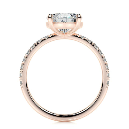 5.0 CT Pear Solitaire CVD F/VS2 Diamond Engagement Ring 17
