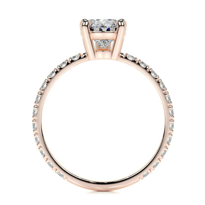1.50 CT Pear Solitaire CVD E/VS2 Diamond Engagement Ring 17