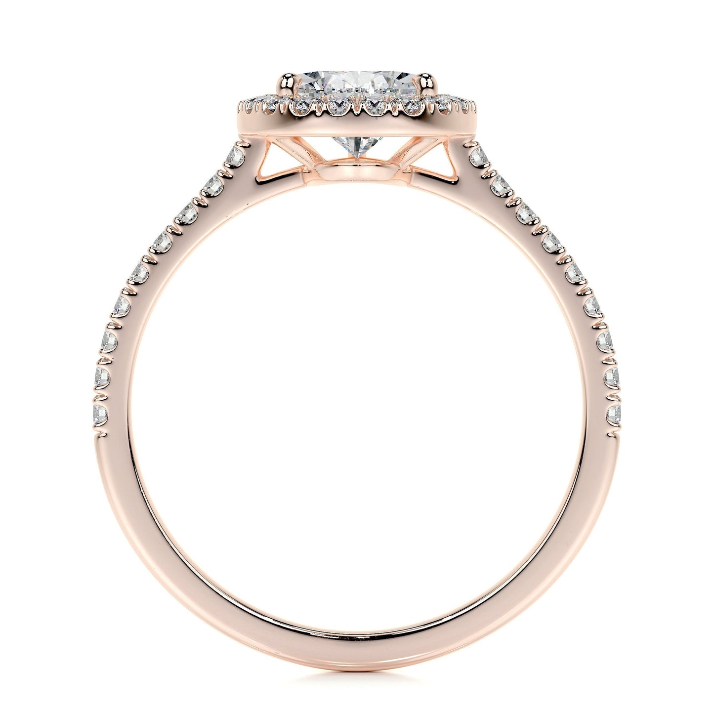 1.50 CT Pear Halo CVD F/VS2 Diamond Engagement Ring 17