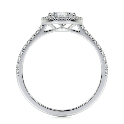 1.50 CT Pear Halo CVD F/VS2 Diamond Engagement Ring 7