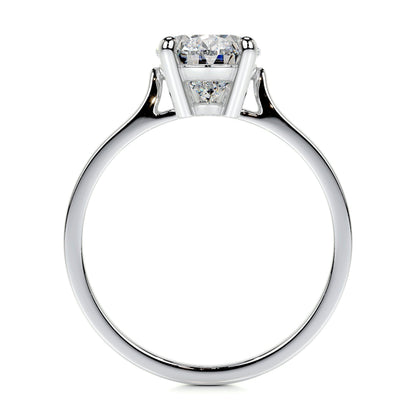2.0 CT Round Solitaire CVD E/VS2 Diamond Engagement Ring 5