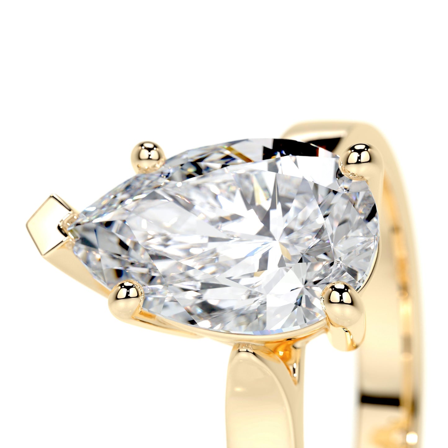 2.0 CT Round Solitaire CVD E/VS2 Diamond Engagement Ring 25