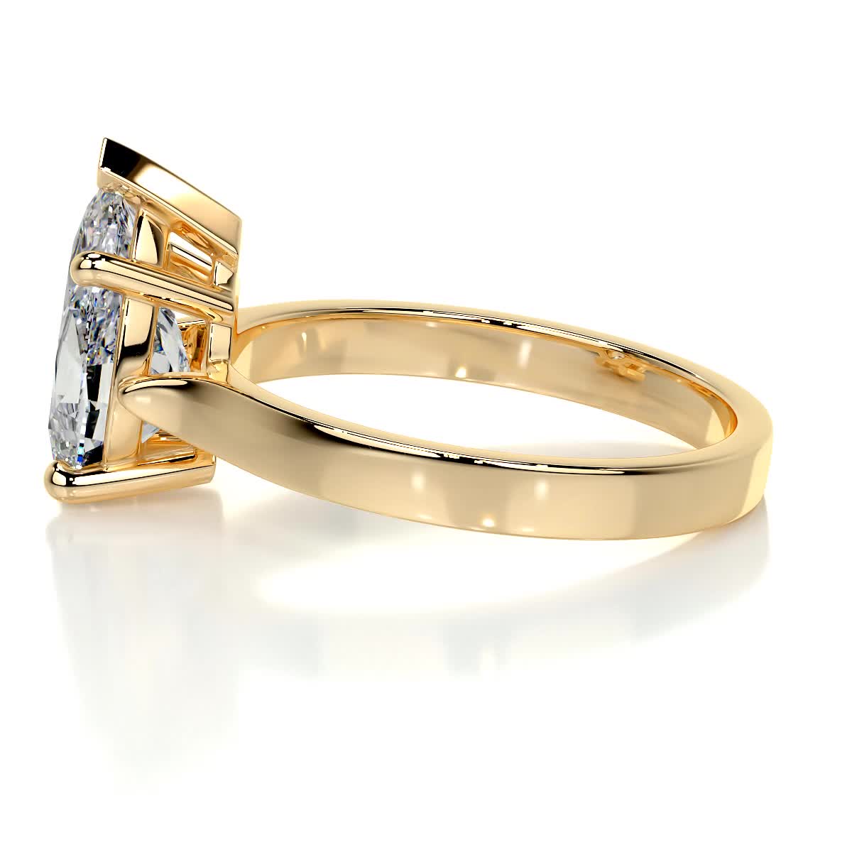 2.0 CT Round Solitaire CVD E/VS2 Diamond Engagement Ring 50