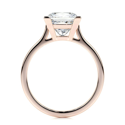 3.0 CT Princess Solitaire CVD F/VS2 Diamond Engagement Ring 16