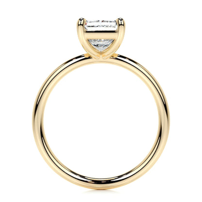 2.0 CT Radiant Solitaire CVD E/VS2 Diamond Engagement Ring 9