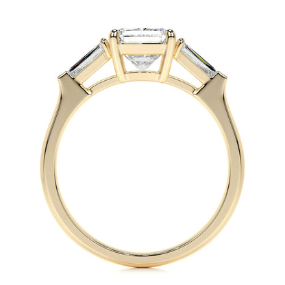 1.50 CT Radiant Three Stones CVD G/VS2 Diamond Engagement Ring 9
