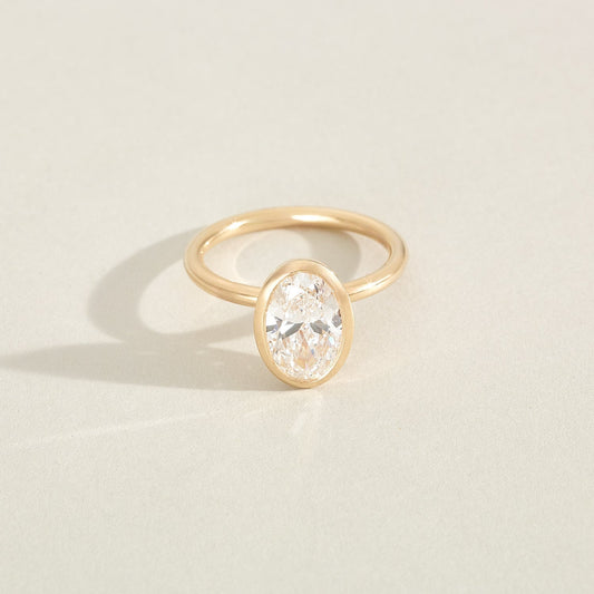 2 CT Emerald Pave Moissanite Engagement Ring