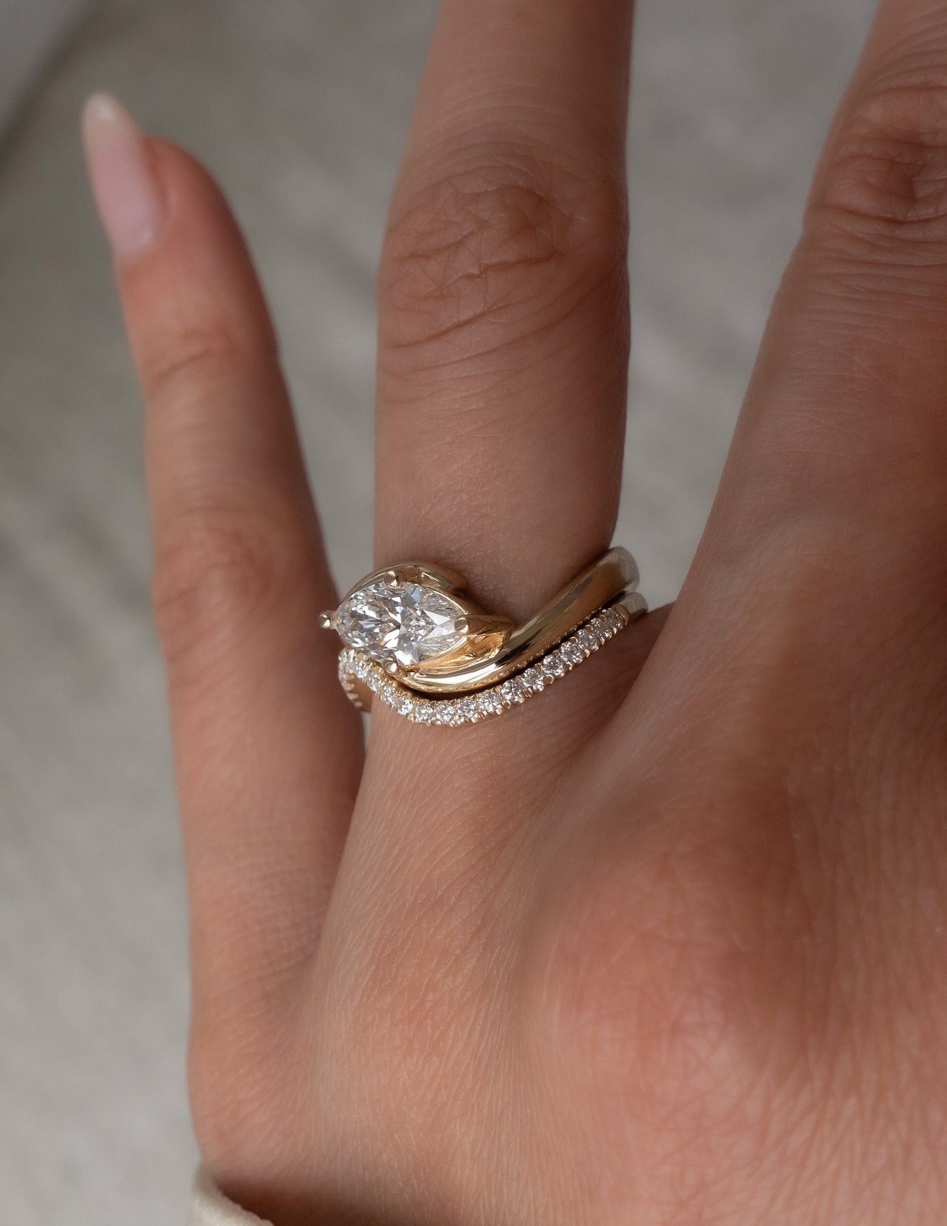 Oval Solitaire Lab Grown Diamond Engagement Ring