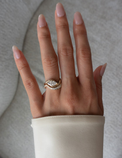 Oval Solitaire Lab Grown Diamond Engagement Ring