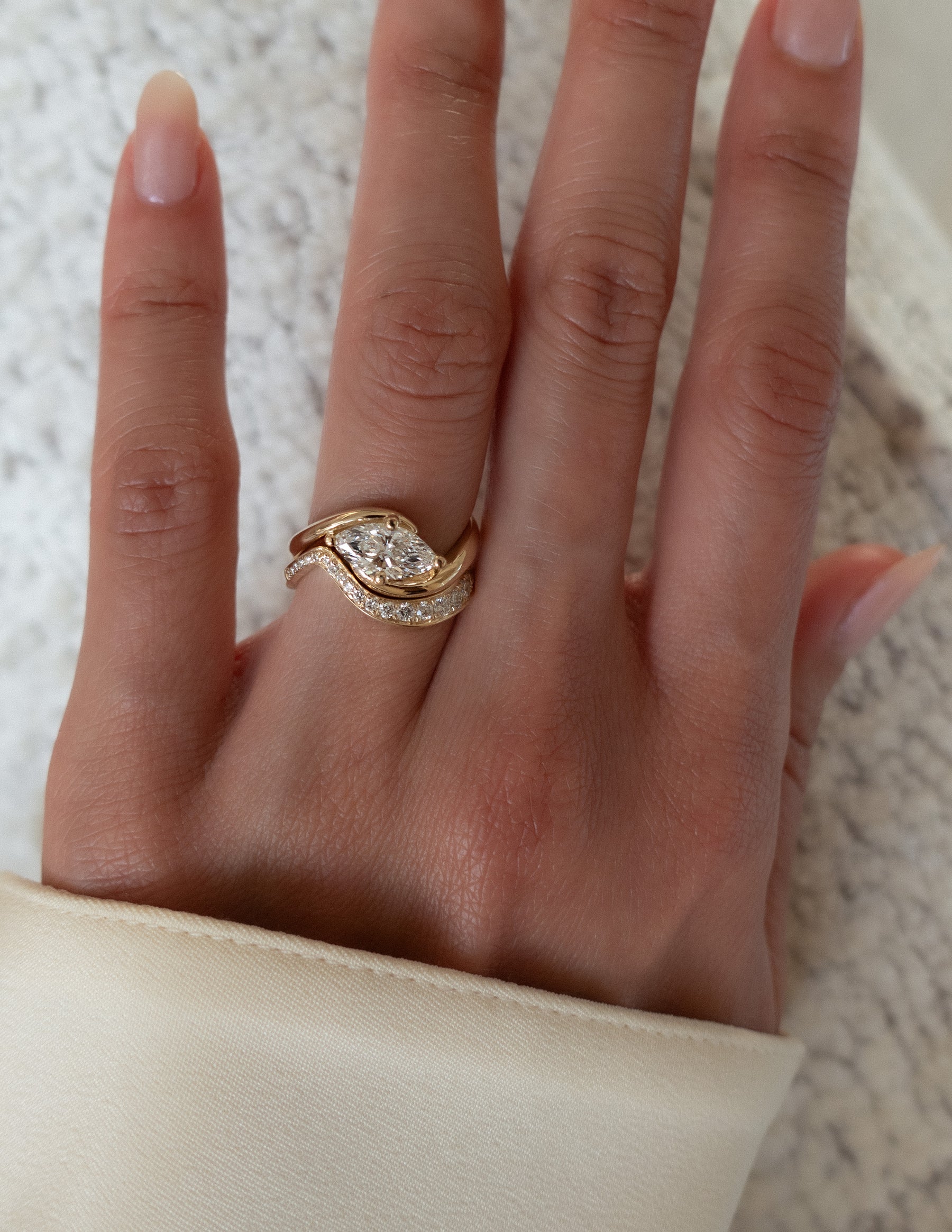 Oval Solitaire Lab Grown Diamond Engagement Ring