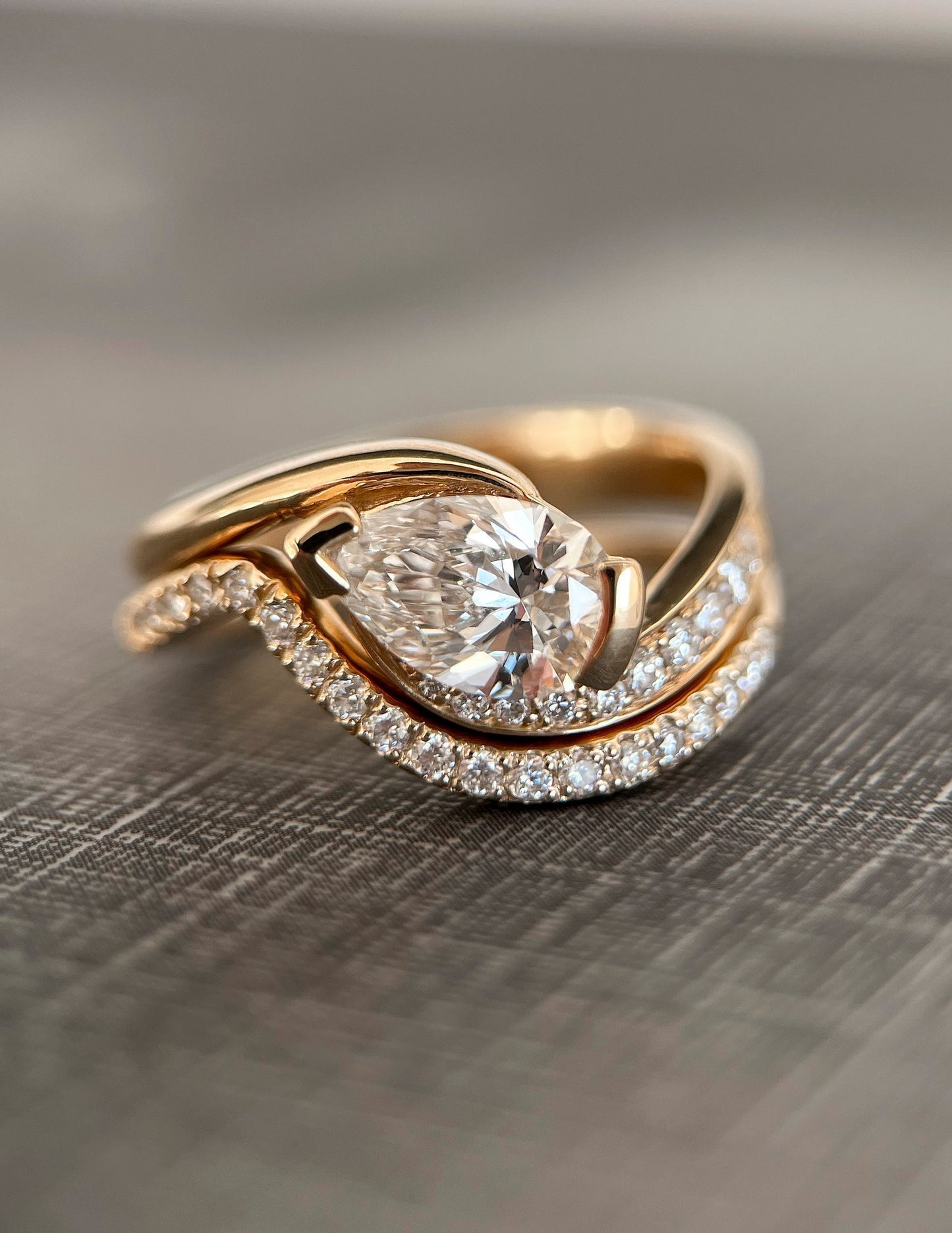 Oval Solitaire Lab Grown Diamond Engagement Ring