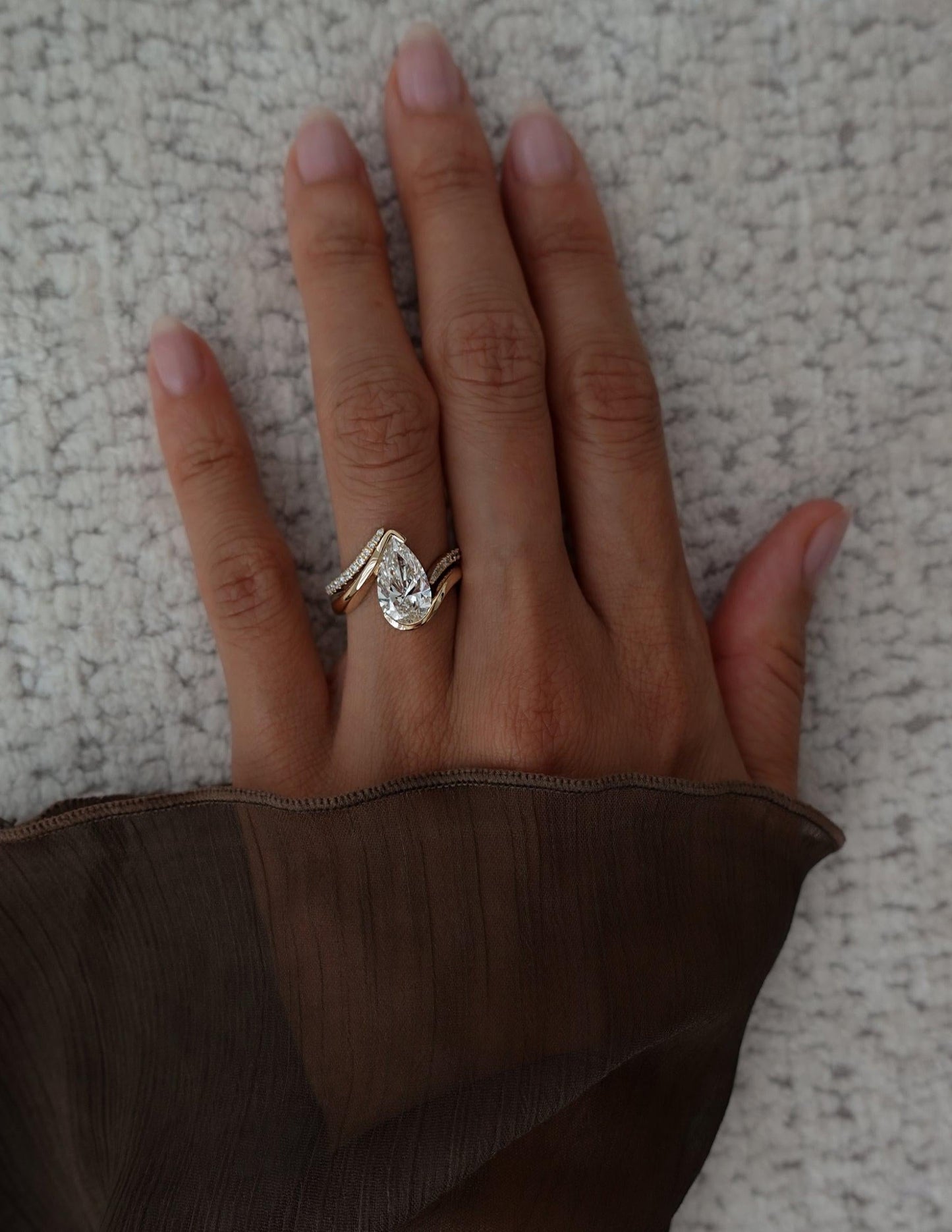 Oval Solitaire Lab Grown Diamond Engagement Ring