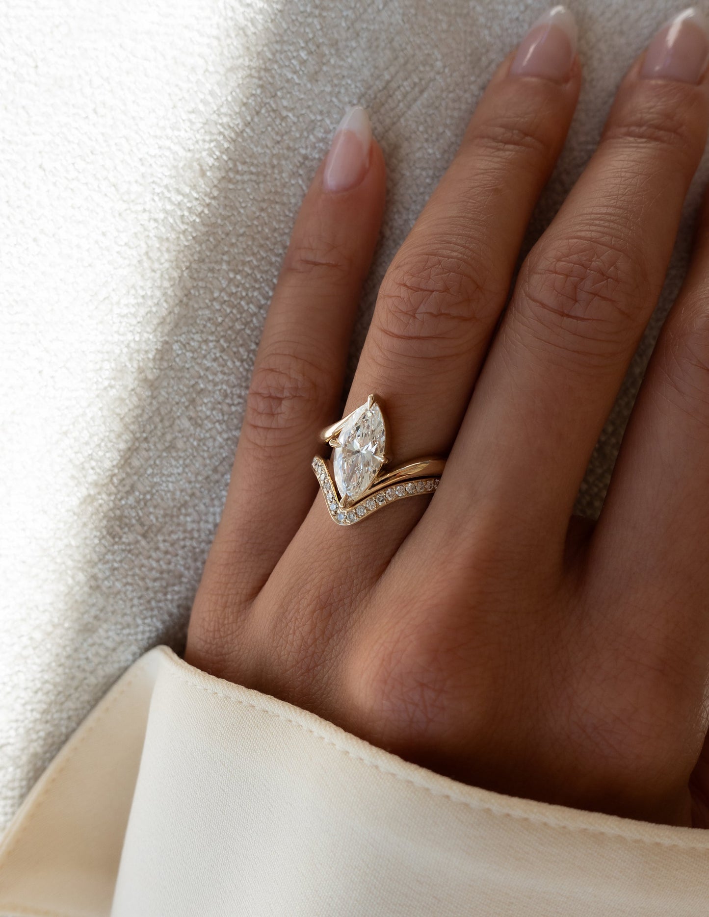 Oval Solitaire Lab Grown Diamond Engagement Ring