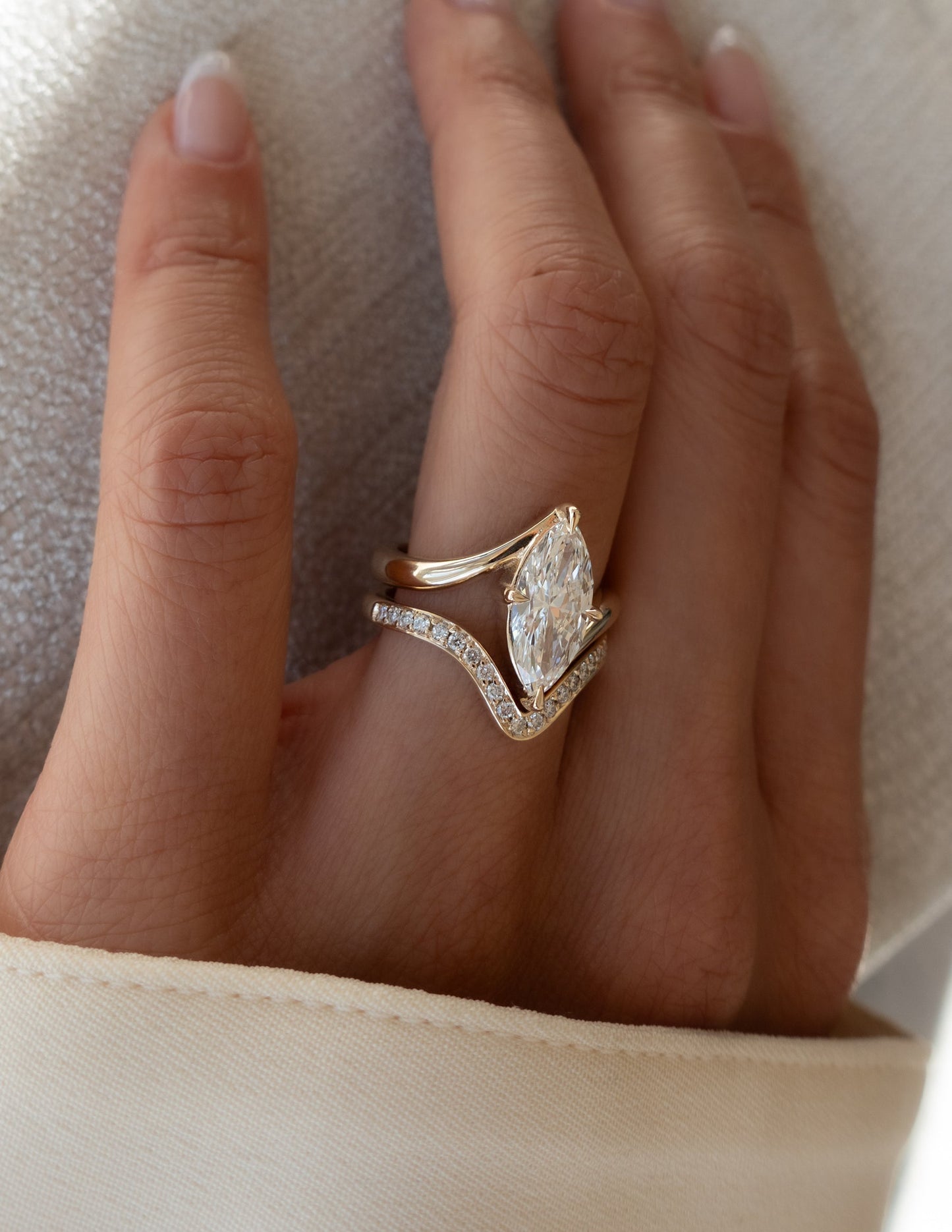 Oval Solitaire Lab Grown Diamond Engagement Ring