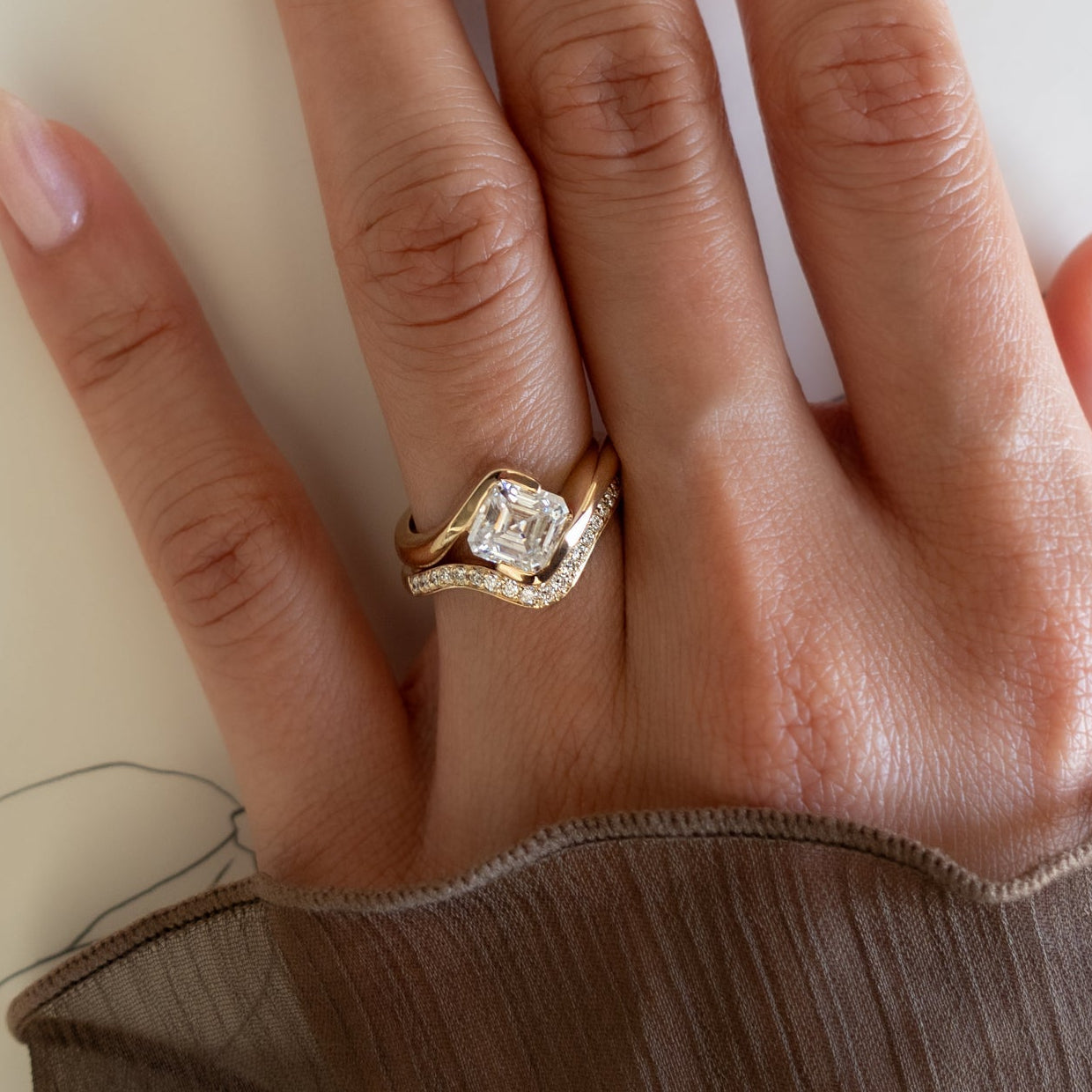Oval Solitaire Lab Grown Diamond Engagement Ring