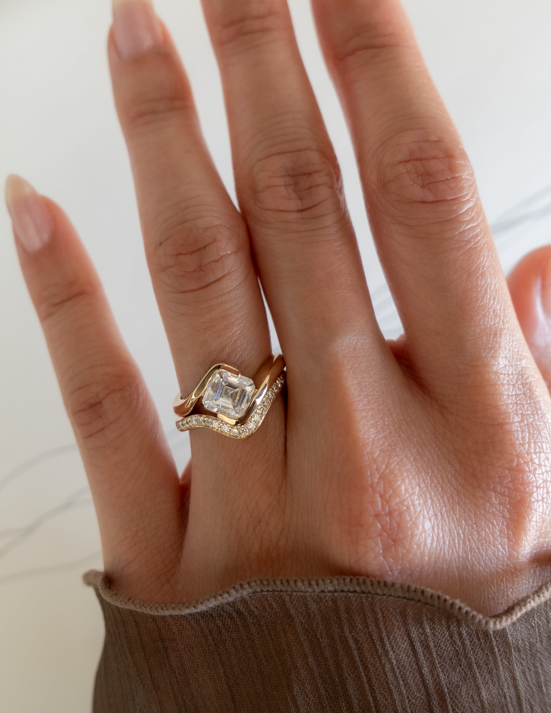 Oval Solitaire Lab Grown Diamond Engagement Ring
