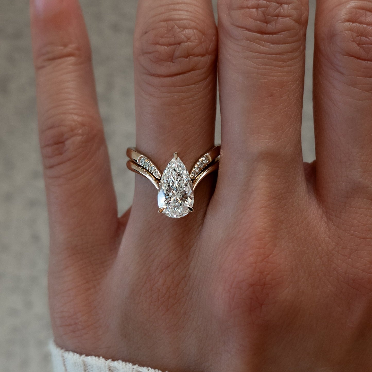 Oval Solitaire Lab Grown Diamond Engagement Ring