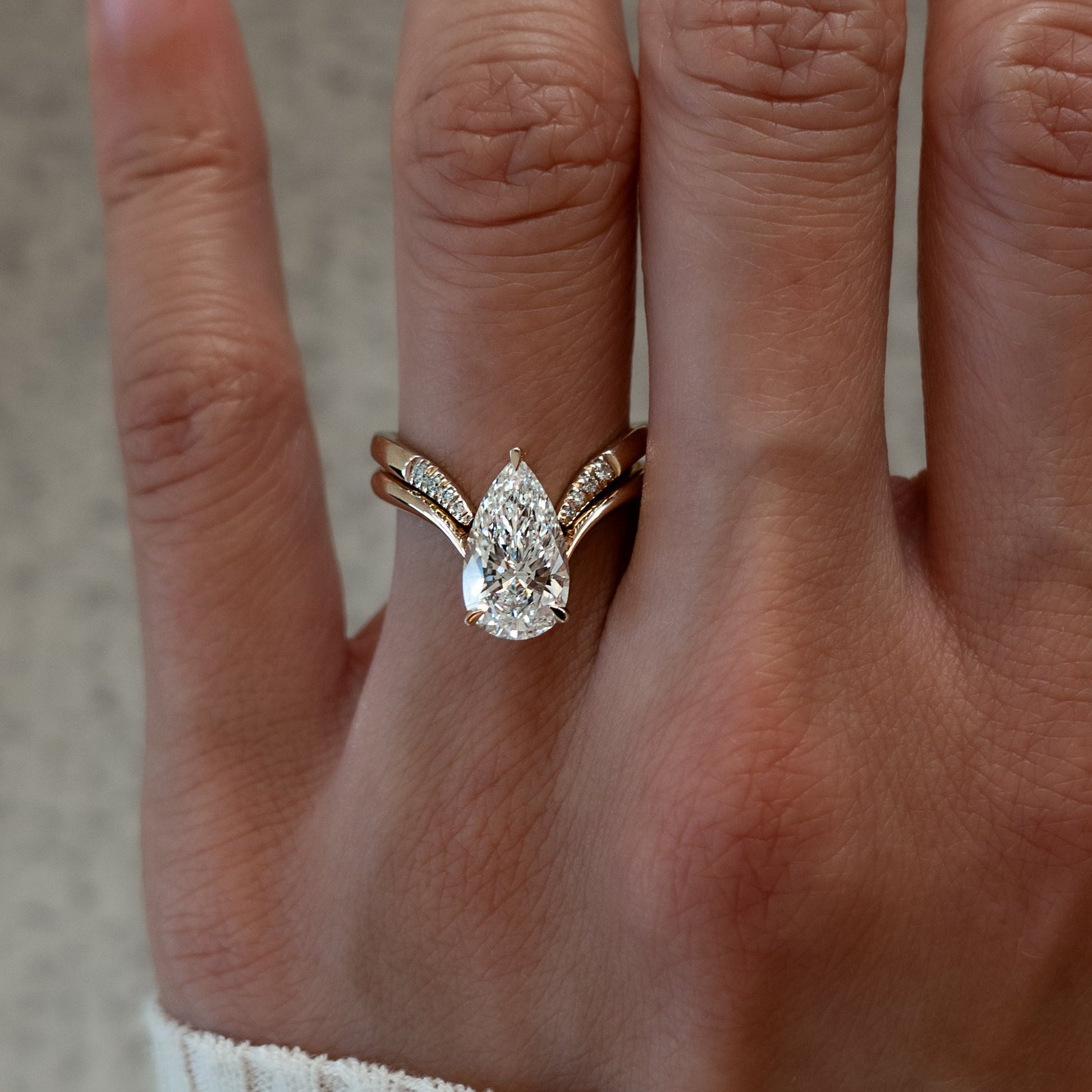 Oval Solitaire Lab Grown Diamond Engagement Ring