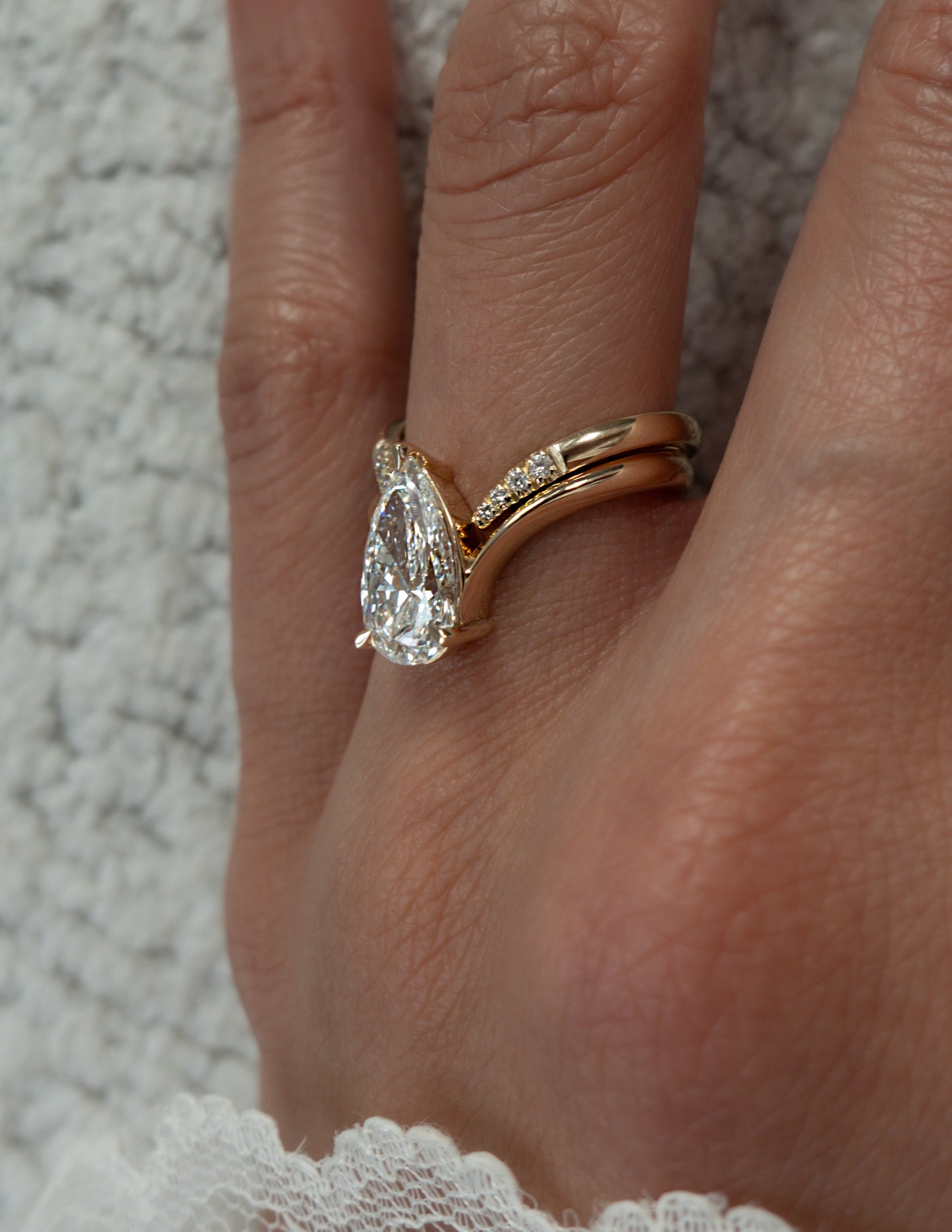 Oval Solitaire Lab Grown Diamond Engagement Ring
