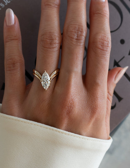 Oval Solitaire Lab Grown Diamond Engagement Ring