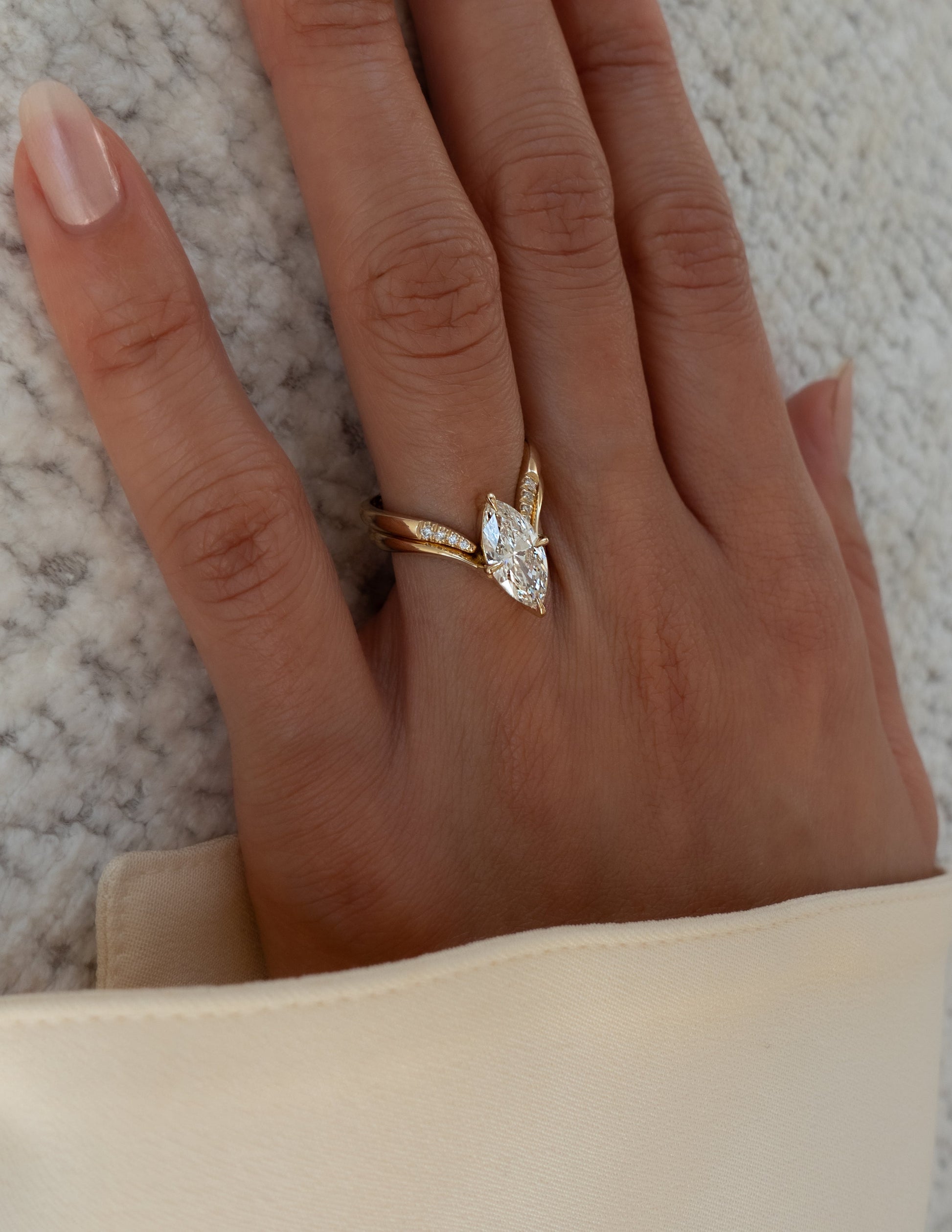 Oval Solitaire Lab Grown Diamond Engagement Ring