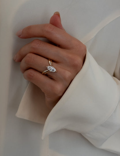 Oval Solitaire Lab Grown Diamond Engagement Ring