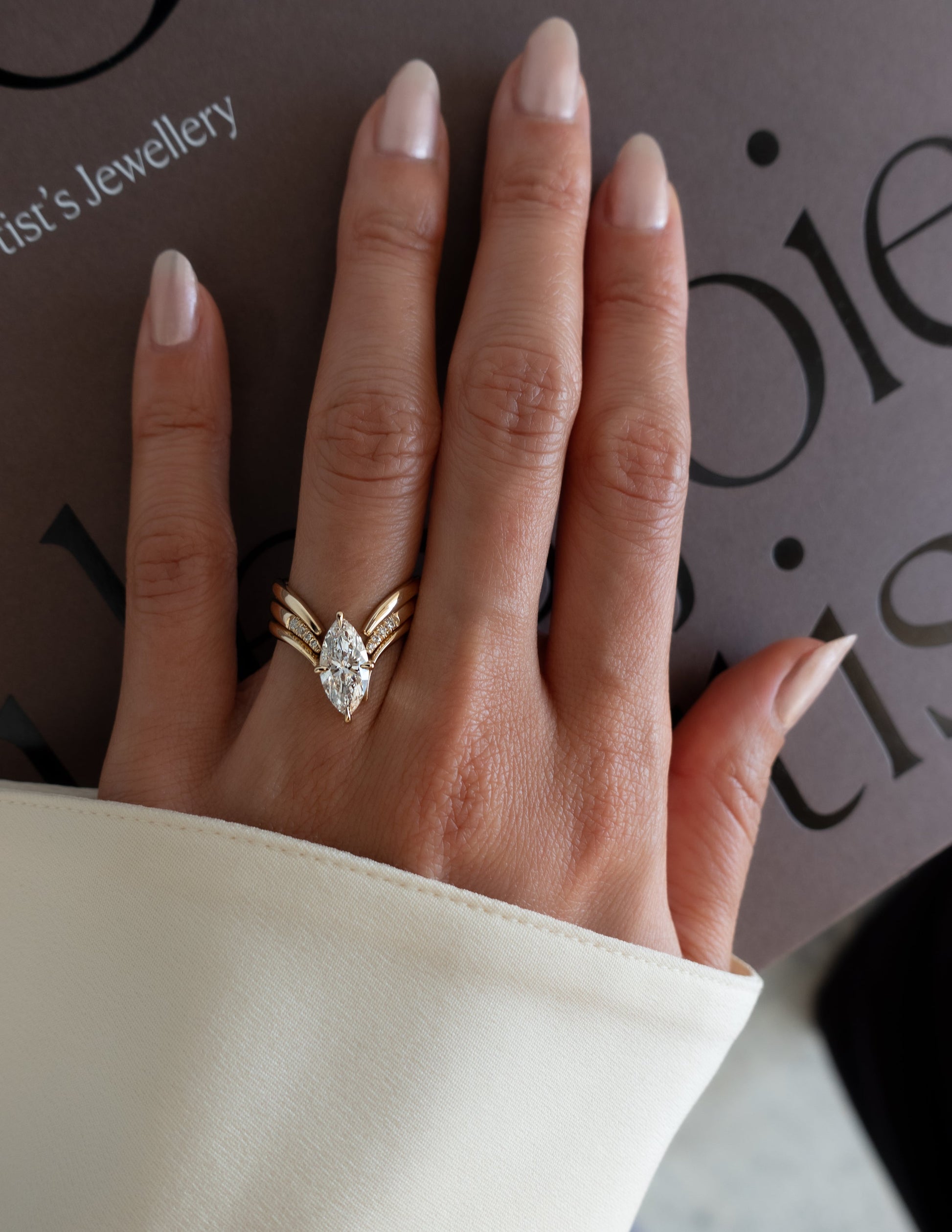 Oval Solitaire Lab Grown Diamond Engagement Ring