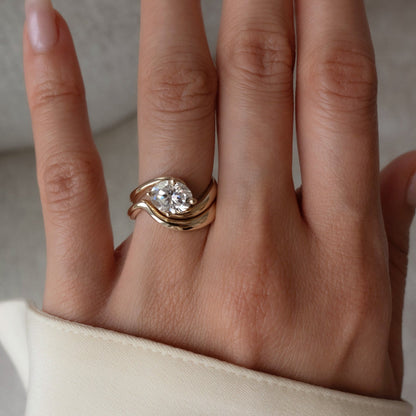 Oval Solitaire Lab Grown Diamond Engagement Ring