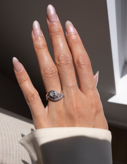 Oval Solitaire Lab Grown Diamond Engagement Ring